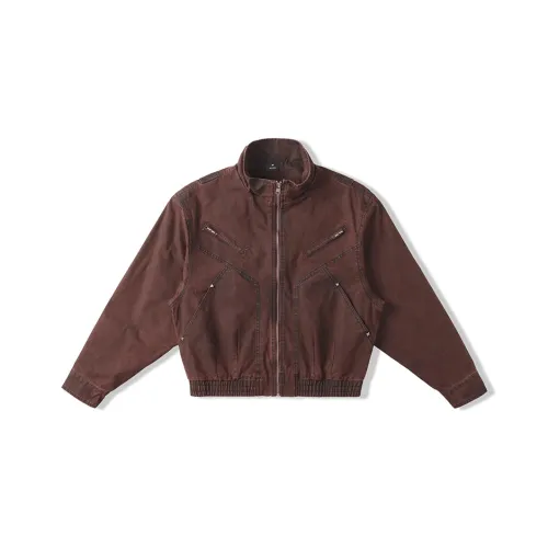 AGBG Бордовый Красный Унисекс Куртки