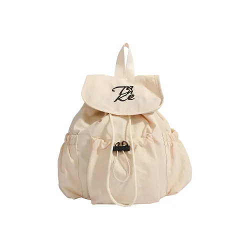 WRELS Nylon Backpack Standard Айвори Черный Светло-Синий