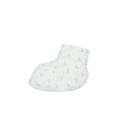 EMPORIO ARMANI Essential MID Топ Предходя Детская Обувь Белый Синий Младенец И Малыш