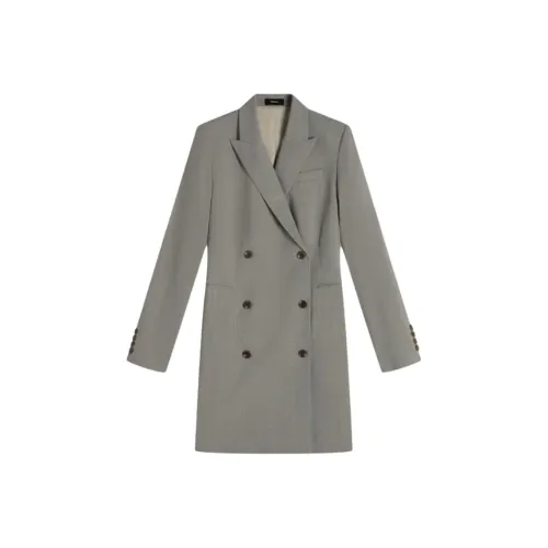 THEORY Длинное платье с длинными рукавами женское