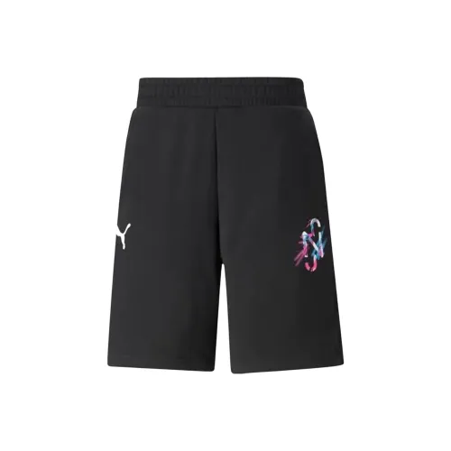 PUMA Мужские Повседневные Шорты Черные