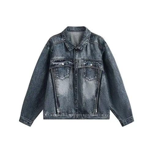 GEOGRE ALEX Синий Мужская Джинсовая Куртка