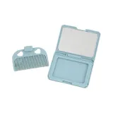 Скандинавский синий (Набор: расческа и зеркальце)