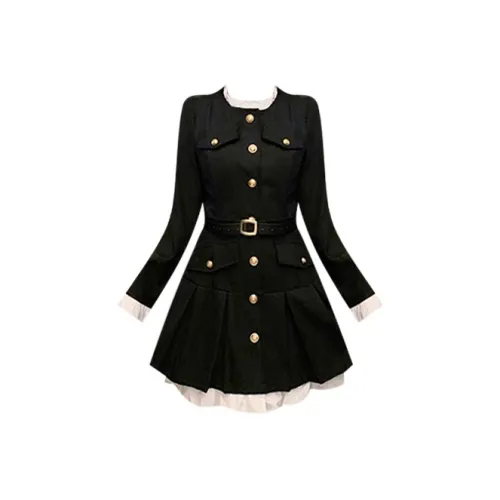 ABBY GODDESS Осенний длинный платье с длинными рукавами женское