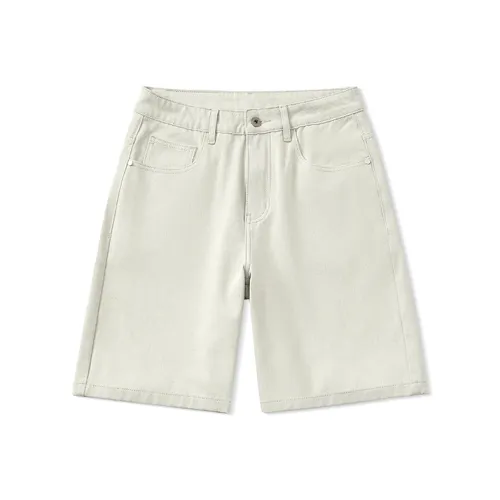 AZVK YDN D2105 Экрю Мужские Джинсовые Шорты