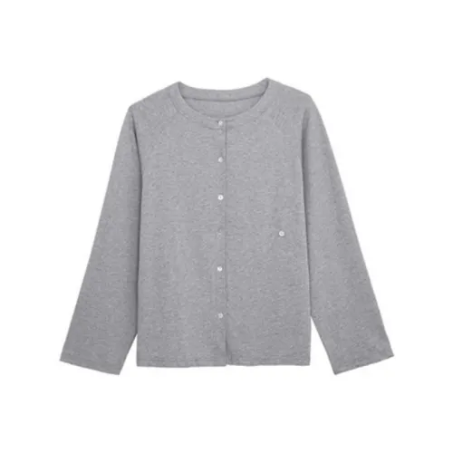 UNSPECIFIED Реглан Оболочка Пуговица Кардиган Женские