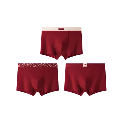 Devanro Удачи Сердце Богатство Мужские боксер-шорты