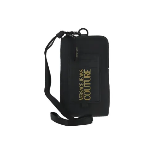 VERSACE JEANS COUTURE Сумка через плечо Чехол для телефона Мужской Черный