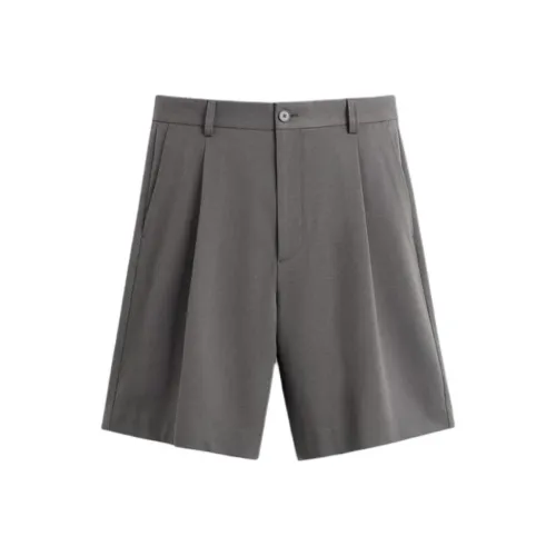 ZARA Gray Men's Casual Shorts ZARA Серый Мужские Повседневные Шорты