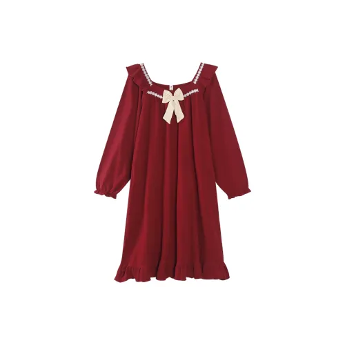 MADALLO Темно-красные Женские Ночные сорочки