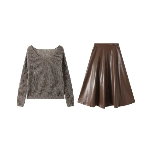 Udon House Изображение Цвет Женский Комплект с Юбкой