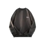 (230G 100% cotton, длинные рукава) Темно-серый