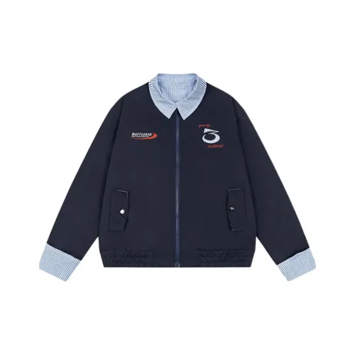 ONE PASS STUDIO Темно-синие женские куртки