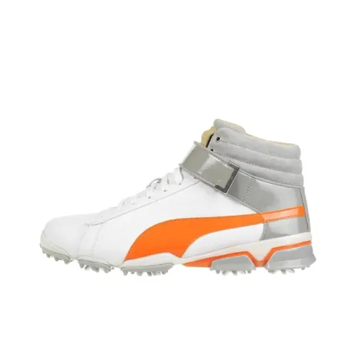 PUMA Высокие Топы Мужские Белые Гольф Обувь
