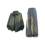 Комплекты одежды - Глубокий черный + Синий