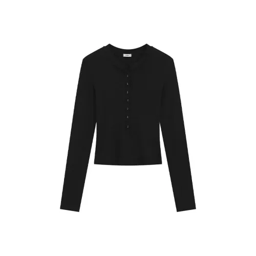 Shuhao Bai Черный Женский Трикотаж