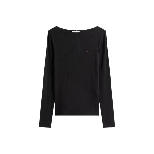 Tommy Hilfiger Черные Женские T-рубашки