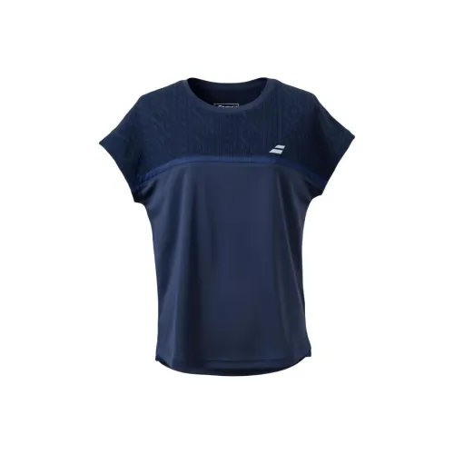 Babolat Морской Синий Женские T-Рубашки