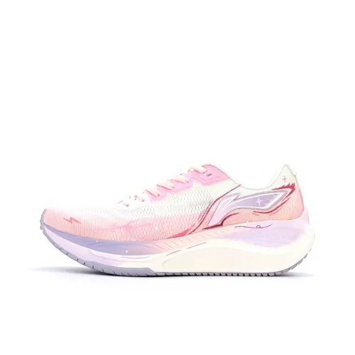 Подкладка Wuyue 2,0 амортизация износостойкий низкий топ повседневная беговая обувь женские пудрово-туманный Trail