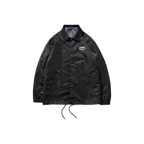 UOD Повседневный Повседневный Отложной воротник Рабочая одежда Куртки и пальто Унисекс