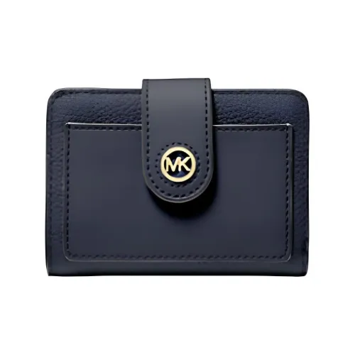 MICHAEL KORS Кожа Кошелек Женские Морской синий