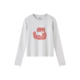 Длинный рукав, светло-серый, цвет фотиния