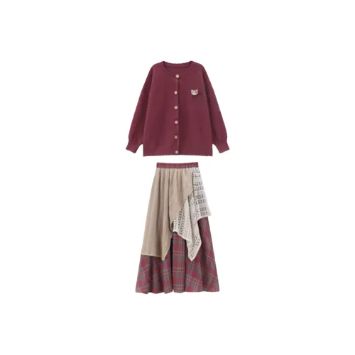 Icicofficial Изображение Цвет Женские Комплекты с Юбкой