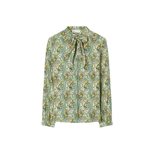 Tory Burch Blue Women's Shirts Tory Burch Синие Женские Рубашки