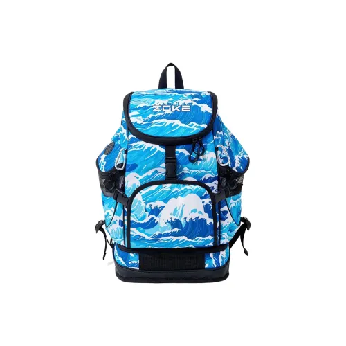 ZOKE Полиэстер Сумка для плавания Большая Унисекс Синяя