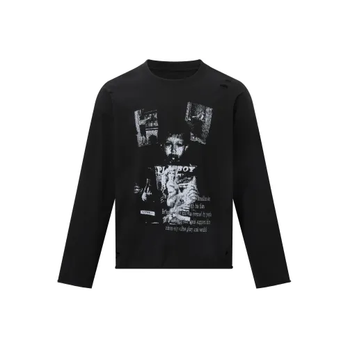 RECOVER ZONE Черный Унисекс T-рубашки