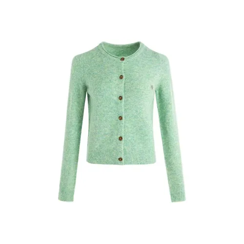 KING PRINCE Зеленый Женский Трикотаж