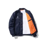 Темно-синий, утепленный