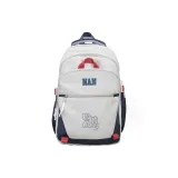 Белый и темно-синий