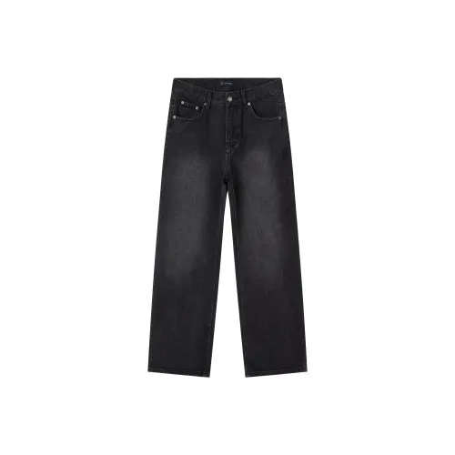 HARSIINCN H25AMNK399 Черные Унисекс Джинсы