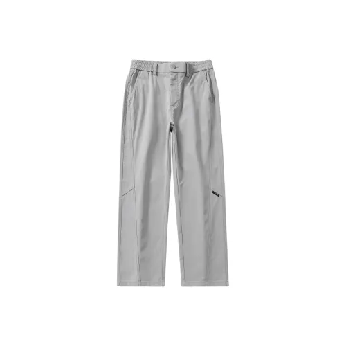 UKTK Light Gray Men's Casual Pants UKTK Светло-серые мужские повседневные штаны