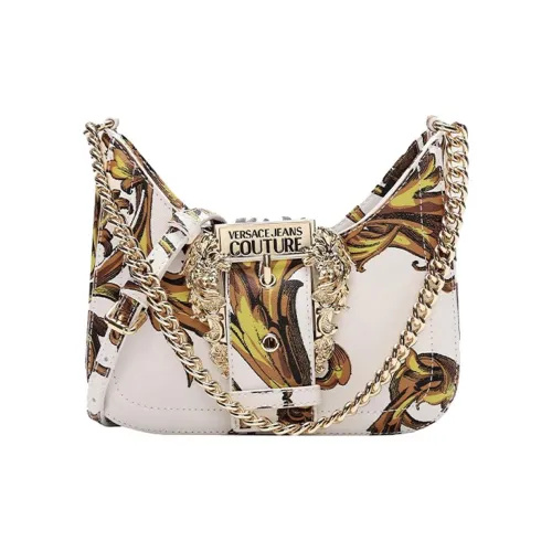 VERSACE JEANS COUTURE GARLAND С принтом Сумка через плечо Стандартная Женская Белая