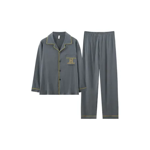 O'MESIK Серый Мужской Пижамный Комплект