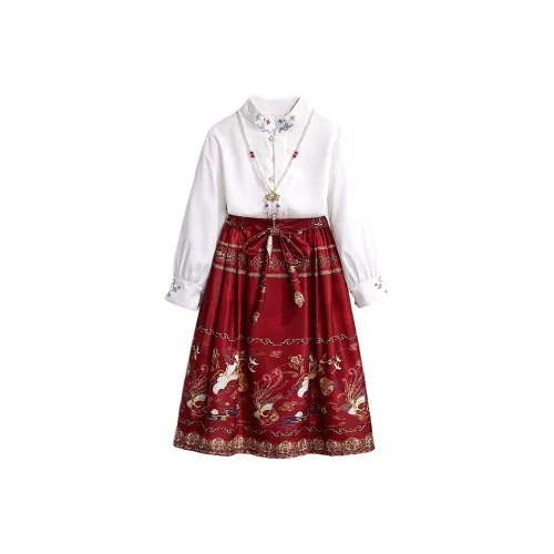 Meter Красный Kids Комплекты с юбкой