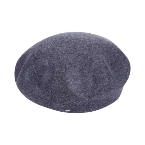 WEEKEND MaxMara Шерстяной войлок Береты Унисекс Серый