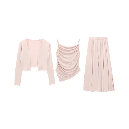 Udon House Абрикос Женские Повседневные Костюмы