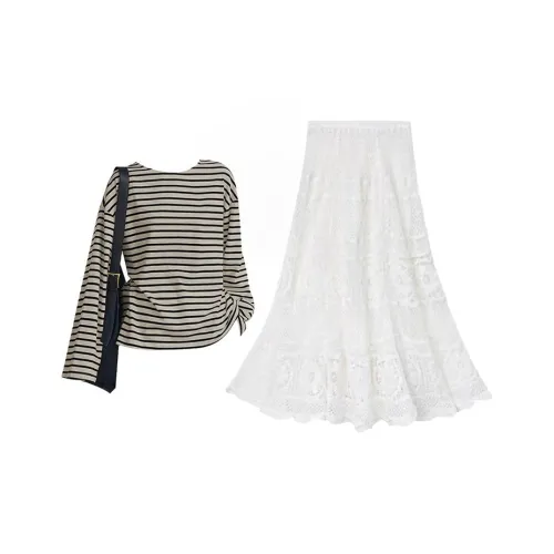 MARIE·COCO Топ+Юбка Женские Комплекты Юбка