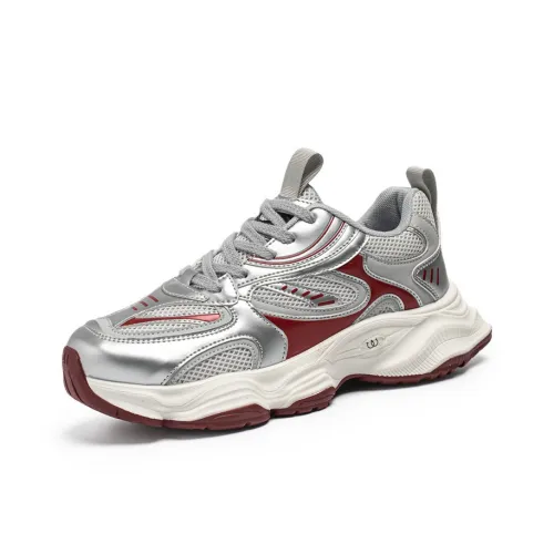 KESIYUAN Низкий топ массивные кроссовки мужские