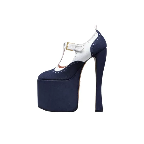 THOM BROWNE· Узкий каблук Высокие каблуки Женские Синий