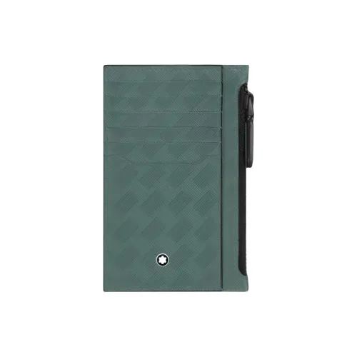 MONTBLANC Коровья кожа Держатель для карт Мужской Orostachys Зеленый