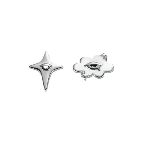 XLP STUDIO Copper Stud Earrings Women's