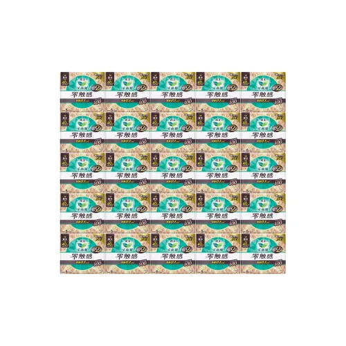 Laurier ZERO Touch Ультра Тонкие Периодические Подкладки Ночной Уход Мягкие и Дружественные к Коже 400 мм 8 Штук Пачка * 25