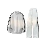 Светлый Фотиния Серый Топ + Светлый Фотиния Серый Штаны