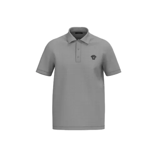 VERSACE Серый Мужской Поло