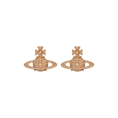 Vivienne Westwood Brass Earrings Женские Золото