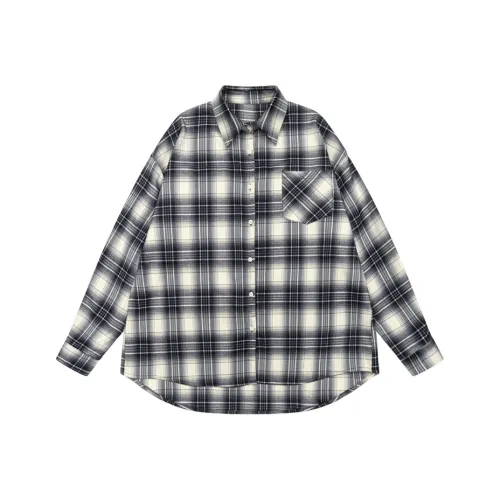 SHUHAOBAI Винтажный синий Женская рубашка